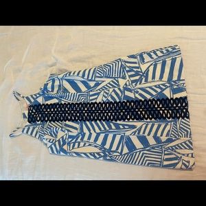 Lilly Pulitzer Sailboat Print Halter Dress